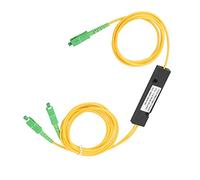 Jenivaint Répartiteur Optique, Répartiteur de Fibre Monomode avec Faible Perte et Distribution Uniforme du Signal pour Système de Communication à Fibre Optique FTTH CATV