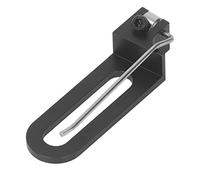 Jenivaint Repose-Flèche Magnétique, Broche de Flèche Flexible avec Rebond Magnétique pour Un Tir Précis, Construction en Alliage D'aluminium traité CNC pour la Chasse à l'arc Classique et (Black)