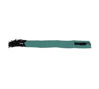 Jenivaint Sac de Protection pour Queue de Cheval, Protection pour Queue de Cheval en Tissu Non tissé avec Crochet et Boucle à Franges, pour Une Circulation de L'air Saine et Une (Green)