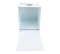Jenivaint Station de Polymérisation UV, Boîte de Polymérisation de Résine Compacte 23x23x19CM avec Intérieur Réfléchissant, Durcissement Rapide et Uniforme à la Lumière UV pour Les Projets de Résine