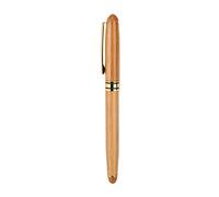 Jenivaint Stylo de Calligraphie avec Poignée en Bambou, Stylo Plume à Piston de 0,7 Mm, pour écriture Gothique Italique Arabe, Pratique Artistique pour étudiants, Artistes Débutants (Pointe du