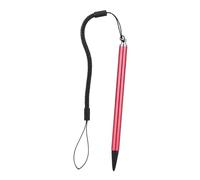Jenivaint Stylo pour écran Tactile Résistif, Stylo à Pointe Dure avec Cordon à Ressort, Compatible avec Le Navigateur de Voiture PC Industriel POS PDA, pour Appareils à écran Tact (Rouge)