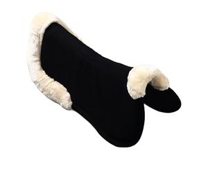 Jenivaint Tapis de Selle pour Cheval avec Coussin D'équilibre pour | Construction en Polyester et éponge, Absorption de la Transpiration, Convient pour le Galop, le Saut de Cross-country et le