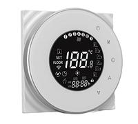 Jenivaint Thermostat Intelligent, Thermostat de Chauffage au Sol WiFi avec Commande Vocale et Application, écran Tactile LCD, pour la Maison