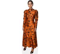 Jenna Coleman (Orange Dress) Silhouette en carton Grandeur Nature