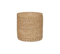 Jenna - pouf - en jute naturelle - Beige
