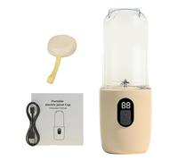 Jenngaoo Blender Portatif, Blender Mini USB Rechargeable 40W 500ml 20800RPM, Bol Mixeur Voyage pour Fruits et, Ideal pour Maison Bureau Sport et Deplacements