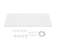 Jenngaoo Câble Management Kit, Gaine Murale Cache Câbles Raceway 15mmx9mm pour Réseau 1-2 Câbles ou 2-3 Fils Électriques, Installation Facile sans Perçage, Coupe et Peinture Possib