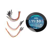 Jenngaoo Carte de développement LCD ronde 2,8 pouces, écran tactile 480x480 résolution double coeur double architecture, carte MCU pour applications HMI et interface utilisateur