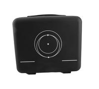 Jenngaoo Coffret de Voyage Satellite Antichoc Portatif Rigide, Protection Maximale ABS Résistant à la Pluie Grande Capacité 34x31x16.5cm pour Adaptateur Câble Alimentation Support