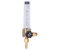 Jenngaoo Compteur de débit de gaz industriel à bille flottante NPT1/4-18, Installation Facile Mesure Précise CO2 Argon Débitmètre Régulateur Matériaux Robustes pour Applications Ma