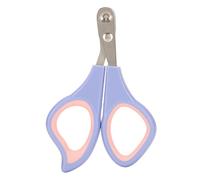 Jenngaoo Coupe Ongles Professionnel pour Chats, Taille Griffes en Acier Inoxydable avec Design Ergonomique et Embout en Caoutchouc pour Nettoyage et Toilettage des Animaux Domestiq (Violet Rose)