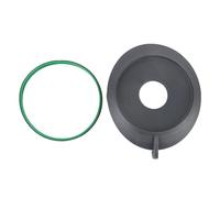 Jenngaoo Couvercle pour Blender TM31 avec Joint Étanche, Compatible Robot Culinaire ABS Design Anti-Éclaboussures Installation Facile Nettoyage Rapide Pièce de Rechange pour Mixeur