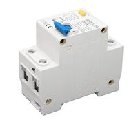 Jenngaoo Disjoncteur Miniature, Dispositif de Courant Résiduel 230V 63A 30mA BYDB1L-63 C63a 1P + N Disjoncteur sur Rail DIN
