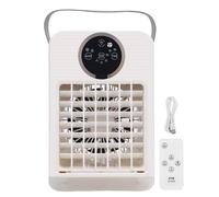 Jenngaoo Evaporative Air Cooler, 3-in-1 Multifunctional Portable Air Conditioner with 700mL Water Tank 7 Color Lights USB Low Noise for Bedroom Home Office