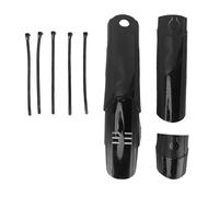Jenngaoo Garde Boue VTT, Protection contre les Éclaboussures, Garde Boue Avant Arrière, Compatible Pneus 68-75mm, Matériau Léger Résistant aux Intempéries, pour VTT et VTC