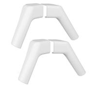 Jenngaoo Gouttière RV, Embouts de Gouttière en Plastique Résistant aux Intempéries pour Toit de Caravane Tente Serre Gauche et Droite, Accessoire de Drainage d'eau pour VR Camping