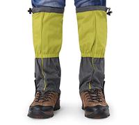 Jenngaoo Guêtres Randonnée Imperméables, Protection Pantalon pour Randonnée et Escalade, Haute Montagne et Neige, Taille Universelle Vert