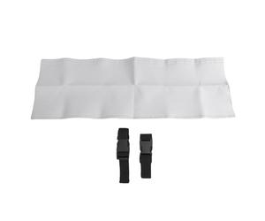 Jenngaoo Housse Isolation Gainable Climatiseur Portable, Manchon Couverture Ventilation Tuyau 5 et 5.9 Pouces Diamètre PU TPE pour Gainage Conduit Air Conditionné