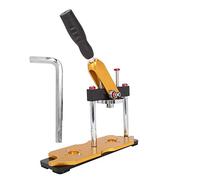 Jenngaoo Machine à Badge, Outil de Pressage Manuel avec Poignée et Clé, Fabriquer des Badges Personnalisés, Modèle Standard 57mm, pour Activités Créatives et Événements d'Entrepris