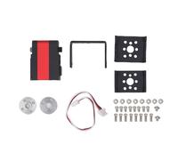 Jenngaoo Moteur Servo Numérique Haute Précision 35KG.CM, Servo Bus 360° Encodeur Magnétique Programmable Grand Couple Engrenage Métallique pour Robots, Drones, Modèles RC