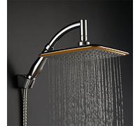 Jenngaoo Pommeau de Douche à Haute Pression, Pommeau de Douche Supérieur de 9 Pouces à Réglage Universel pour Salle de Bain à Domicile(9in)