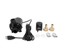 Jenngaoo Pompe Submersible DC 5V 4W 500L H Hauteur 180cm Ultra Silencieuse USB Sans Balais pour Fontaine Bassin Aquarium, Résine Scellée Longue Durée de Vie Pompe Eau Submersible H