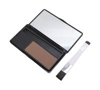 Jenngaoo Poudre pour Racines de Cheveux, Couverture Instantanée pour Cheveux Gris et Repousse avec Applicateur et Miroir Compact 8 g pour Femme Homme (Brun)