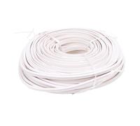 Jenngaoo Serrure pour Liner de Piscine, Système de Fixation Rouleau PVC 36,6 mètres Blanc Verrouillage Perle Piscine Enterrée Piscine Hors Sol pour Installation et Sécurité