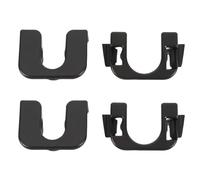 Jenngaoo Support de tablette de coffre, 4 clips de fixation renforcés en ABS pour étagère de chargement, 8A6146698AA 1539663 8795EN 015532109E, compatible avec véhicules FOC