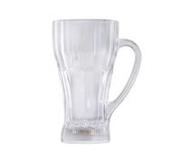 Jenngaoo Tasses de Bière en Plastique avec Poignées, Verre à Vin à Induction Lumineuse à Led, Verres à Vin à Changement de Couleur Lumineux Colorés, Cup de Courbe Lumineux et Tasse de Bière