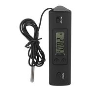 Jenngaoo Thermomètre Numérique, Moniteur Compteur de Température Extérieur Intérieur avec Écran LCD et Sonde pour Incubateurs de Réservoir de Poisson de Véhicule de Réfrigérateur