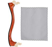 Jenngaoo Violin Viola Shoulder Rest, Adjustable Universal Maple Support 4/4 3/4 for Students Professionals Musical Instrument Accessory