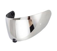 Jenngaoo Visière de Casque Moto, Anti-Rayures et Anti-UV en Polycarbonate, Protection Contre Les Intempéries pour Casques Intégraux I70/I10 (Enduit d'argent)