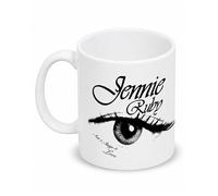 Jennie Tasse Ruby - Act 1 Stage 3 Love - Tasse à café en céramique blanche avec motif ru nviron 325 ml - Cadeau pour les fans de musique et les collectionneurs