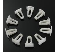 JenNiFer 10Pcs Porte Rebord Garniture Moulure Attaches Fixations De Fixation De Protection pour BMW
