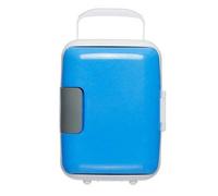 JenNiFer 4L 12V / 220V Mini Portable Portable Réfrigérateur Réfrigérateur Réfrigérateur Congélateur Voiture Maison - Bleu