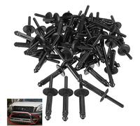 JenNiFer 50Pcs Agrafe De Pare-Chocs Garde-Boue Rivet Clips pour Jeep Grand Cherokee