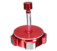 JenNiFer Aluminium Carburant Essence Réservoir Bouchon Reniflard Tuyau pour Pit Dirt Bike 50Cc 110Cc 125Cc - Rouge