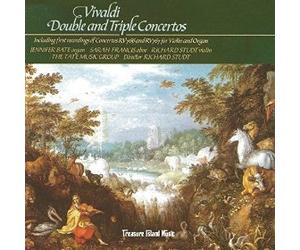 Jennifer Bate - VIVALDI:Double & Triple Concerto Including the First Recording of Concertos RV 7+ & 767 for Violin and Organ