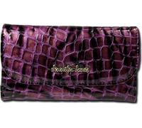 Jennifer Jones Portefeuille Croco Cuir violet OPJ713V