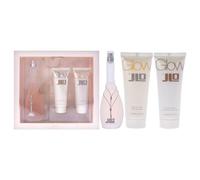 Jennifer Lopez Set Glow Eau de Toilette Spray 3,3 oz/Lotion Corporelle 2,5 oz/Gel Douche 2,5 oz