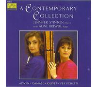 Jennifer Stinton, flute - A Contemporary Collection: Damase, Persichetti, Alwyn, Jolivet - Jennifer Stinton, Flute, Aline Brewer, Harp (UK Import)