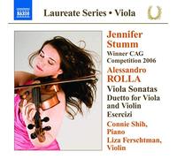 Jennifer Stumm – Sonates pour alto et piano (Alessandro Rolla) – Import – NAXOS