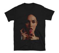 Jennifers Body Inspired T-Shirt | Megan Fox Licking Lighter Movie Tee Cult Film