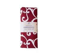 Jenny Sesal - ArreDato. Bâche de Protection Grand Foulard (Simple, Lys Rouge)