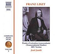 JENO JAN - LISZT PIANO MUSIC VOL 2 - CD - F600z