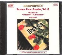 Jeno Jando - Beethoven: Famous Piano Sonatas, Vol.2; Waldstein, Tempest, Les Adieux