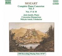 Jeno Jando Piano Concertos Nos. 17 and 18 (Antal, Jando) (CD) Album