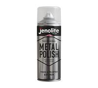 JENOLITE Aérosol de polissage pour métal | Mousse de polissage de qualité industrielle | Nettoie, polit et protège | Convient pour le laiton, le cuivre, le chrome, l'acier inoxydable et l'étain | 400